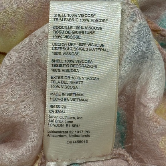 NWT Free People Wisteria Maxi Dress XS Light Combo Floral Pink Spring Wedding - Picture 12 of 12